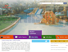 Tablet Screenshot of countryvacationsahmedabad.com
